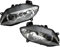 Artudatech Scheinwerf Motorrad LED, Motorbike Front Headlight Lichtmaske Protector Cover Fit for Yamaha YZF R1 1000 04-06 05 LED Motorcycle Headlight Scheinwerferschutz Motorrad