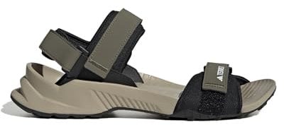 adidas Mixte Terrex Hydroterra Sandals, Olive Strata/Core Black/Wonder Beige, 43 1/3 EU