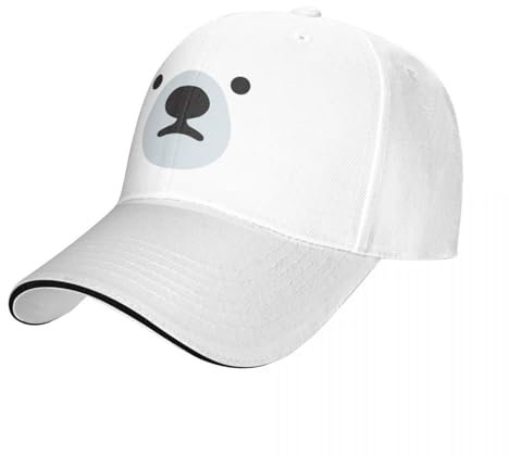 Basecap Eisbär-Kostüm, Geschenk für Eisbär-Liebhaber, Mütze, Baseballmütze, Luxus-Mütze, Herrenmütze, Damenmütze Geschenk