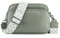 TIAASTAP Damen Handy Umhängetasche Echtes Leder Crossbody Bag, Handytasche zum Umhängen Klein Moderne Taschen mit Breitem Schultergurt und 3 Fächern