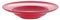 perfk Piatto fondo con bordo largo, piatto fondo multiuso, piatto fondo per cucina d'albergo, piatto fondo per feste, Rosso