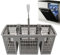Cutlery Cage Dishwasher Basket Cutlery Cage Basket Dishwasher Basket Dishwasher Utensil Basket Cutlery Holder For Dishwasher uni-versal Filter Holder Basket For Dishwasher
