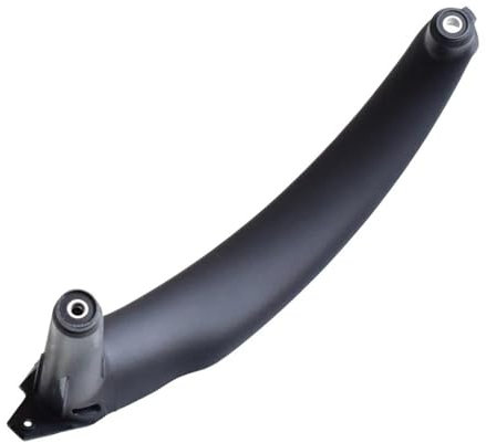 ZDPVK Interior Door Handle Right Left Car Inner Door Panel Handle Pull Trim Cover Auto Interior Accessories for BMW E70 X5 E71 E72 X6 SAV 51416969401(Black-Right-Rear)
