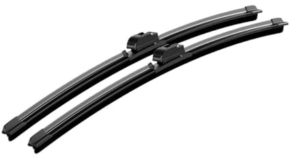 Scheibenwischer Vorne 2 Stücke Für GLK Klasse X204 2008-2017 Auto Frontscheibenwischerblätter Windschutzscheibe Fenster Zubehör(Black,(2015-2017))