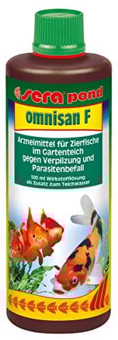 sera pond omnisan F 500 ml - Wasseraufbereiter gegen Verpilzungen und Parasitenbefall
