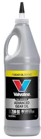 Valvoline Advanced Full Synthetic 75W-90 Gear Oil 1 QT