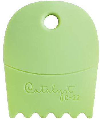 Princeton Art & Brush Silicone Catalyst Contour tool-Green C-22