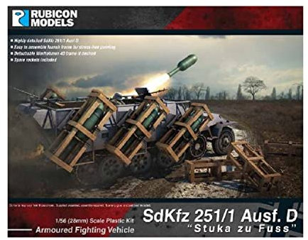 Rubicon Models 280020 Sdkfz 251D Stuka Zu FUSS 1:56 Plastic Model Kit