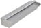vidaXL Fuente Rectangular con Leds de Piscina Acero Inoxidable 45 cm Estanque