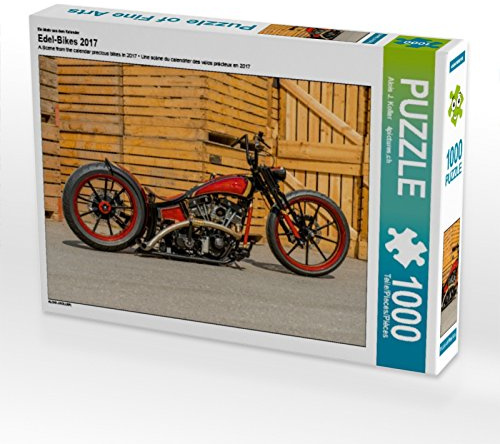 CALVENDO Puzzle EIN Motiv aus dem Kalender Edel-Bikes 2017 | 1000 Teile Lege-Größe 64 x 48 cm Foto-Puzzle für glückliche Stunden