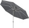 Doppler Active TELESKOP – Innovativer Sonnenschirm ideal für Terrasse und Garten – Knickbar – ca. 340 cm – Anthrazit
