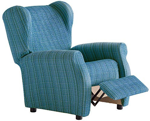 Martina Home Sesselhusse, elastisch Relax 32x42x8 cm blau