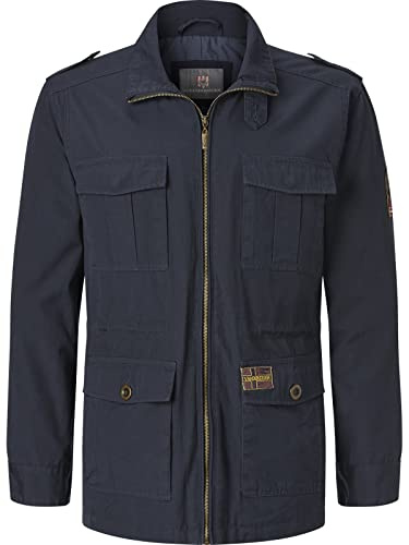 Jan Vanderstorm Herren Fieldjacket Bror | locker geschnittene Jacke aus 100% Baumwolle | große Größen L-7XL