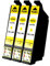 TiToPaten* 3X kompatible XL Druckerpatronen ersetzt Typ T3594 - Yellow - passend für Epson Workforce Pro WF-4740 DTWF