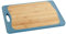 WENKO Planche à découper Kombi L - Planche de cuisine, planche à découper avec rainure à jus et poignée, antibactérienne, Polypropylène, 33 x 1.8 x 23 cm, Blanc