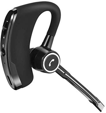 Bewinner Drahtloser Bluetooth Kopfhörer HiFi Deep Bass mit Ohrbügel Kopfhörer Business Style Bluetooth 4.1 + EDR Lautsprecher und Mikrofon