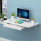 LIN HE SHOP Wand-Computer Laptop Schreibtisch Wandtisch PC Schreibtisch Küche Esstisch für Home Office, Kinder, Kinder Home Office Computertisch (Color : White, Size : 80CM)