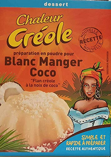 Flan à la noix de coco Blanc manger coco - Chaleur Créole - 85g