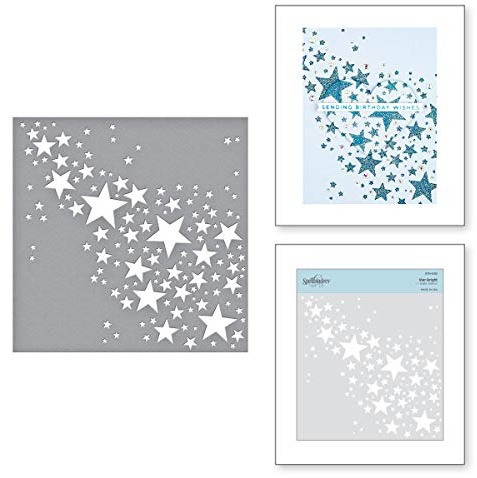 Spellbinders Stencil - Star Bright