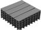 IDMarket - 5 Stück Terrassenfliesen WODHY Klick-Fliesen aus Verbundholz, grau, 30 x 30 cm
