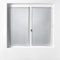 Douceur d'Intérieur, Paire de Voilages Passe-Tringle (2 x 60 x 160 cm) Sandra Gris, Voile Sablé