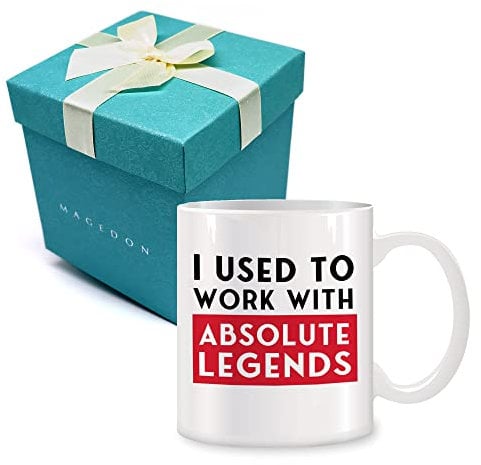 MAGEDON I Used to Work with Absolute Legends Mug, Funny Retirement Gift New Job for Work Boss or Colleague, Gifts for Colleague Leaving Co-Worker