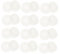 KICHOUSE 20 Pcs Silicone Straw Hole Cover Mason Jar Lid Straw Hole Hrommets Cross Drink Mug Stopper Plug Silicone Mason Jar Lids Plug Ice Coffee Cup Grommet