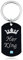 WEITING Pareja hombres y mujeres colgante collar llavero conjunto strass corona encanto regalo del día de San Valentín joyería-YSK0292-K