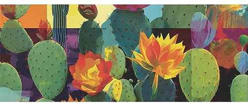 DNOVING 2 Rollen Geschenkpapier Kaktus Geburtstag - 147,3 x 58,4 cm Geschenkpapier für Jungen & Mädchen Geburtstag GWP-493070384