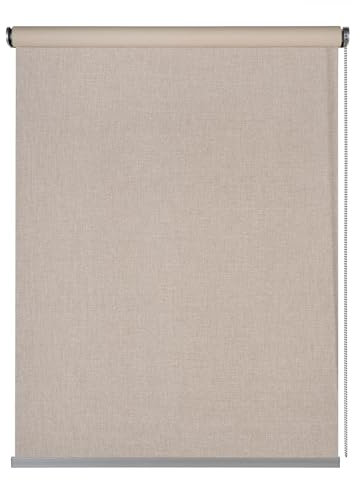 Tende a rullo per interni Oscuranti Premium Cassoneto e catenella in alluminio di alta qualità Tenda a rullo avvolgibile Oscurante termica da interno per finestra STORESDECO 120x250 cm Lino Premium