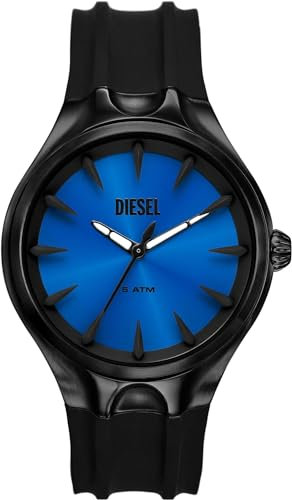 Diesel Orologio Analogico al Quarzo da Uomo con Cinturino in Silicone DZ2203