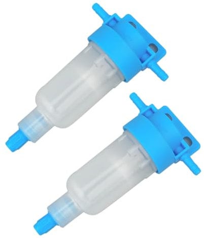 JNNJ 2 Pezzi Separatore Acqua-Olio, Separatore Filtro Acqua Gasolio, Separatore Acqua Filtro Carburante Riscaldatore Parcheggio, Parti Riscaldatore Parcheggio Automobile Aria Filtro Olio, Pratico