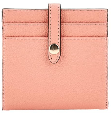 GUESS Laurel SLG Tab Card Case Coral