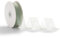 AOKSUNOVA Organzaband Eukalyptus Grün 2,5cm x 45m Schleifenband Hochzeit Geschenkband Organza Band