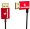 Alvin's Cables Cable HDMI 8K 2.1 48 Gbps de alta velocidad de 2,4 mm ultrafino HDMI 8 K @ 60 Hz 4K @ 120 Hz para Canon C70, para Sony A7 A9, Blackmagic Camera, Atomos, SmallHD, ángulo izquierdo a
