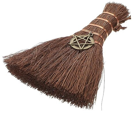 Alipis Besen Charm Für Auto Und Garten Hexenbesen Dekoration Wasserschutz Retro Stil Für Halloween Und Kreative Bastelprojekte