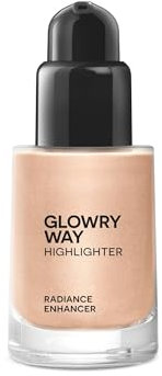 WYCON Cosmetics Glowry Way Multifunktionaler Flüssig-Highlighter mit leichter Textur und leuchtendem und glattem Effekt – 01 Aura Light