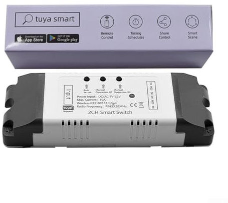 Abrepuertas inteligentes del garaje de Wifi, activación de la voz, autorización del acceso múltiple (DC/AC 7-32V)