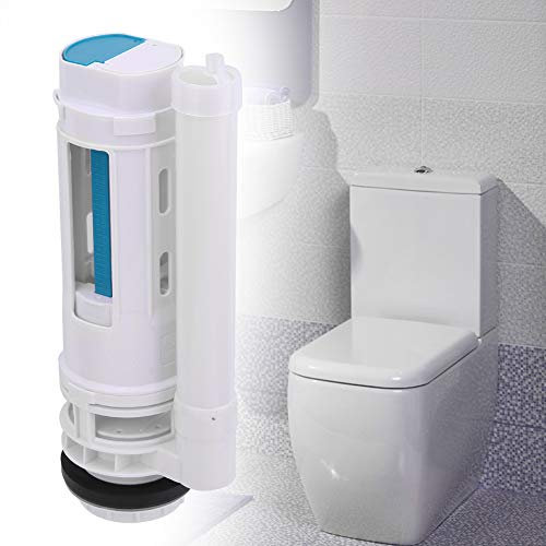 Toilet Flush System Replacement,Toilet Dual Flush Valve Replacement Toilet Cistern Outlet Valve Repair Parts, Toilet Two Button Drain Valve Replacement (25cm)