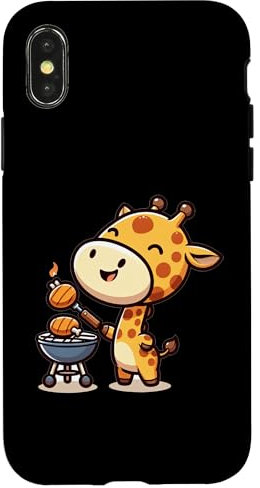 iPhone X/XS Cute BBQ Giraffe Case