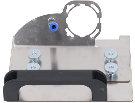 Angle Grinder Stand, Stainless Steel Adjustable 45° Chamfer Grinder Cutting Angle Grinder Holder Tile Cutter Bracket Metal Tile Cutting Bracket Chamfering Stand Tool for Ceramic Stone