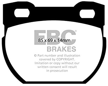 EBC Brakes DP41033R Yellowstuff Bremsbeläge