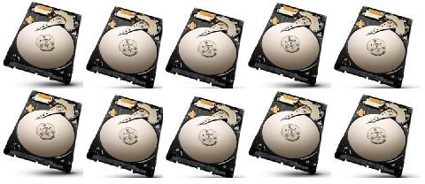 10 x Generic 2.5 Zoll SATA Laptop Internal Festplatte For Laptop/PS3/Mac (160GB)