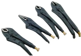 Toolzone 4 Piece Heavy duty Drop forged Locking Pliers Set