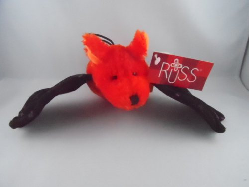 Russ - 26759 - Trick-N-Treat, Radar, Fledermaus, Plüsch, 25cm, orange