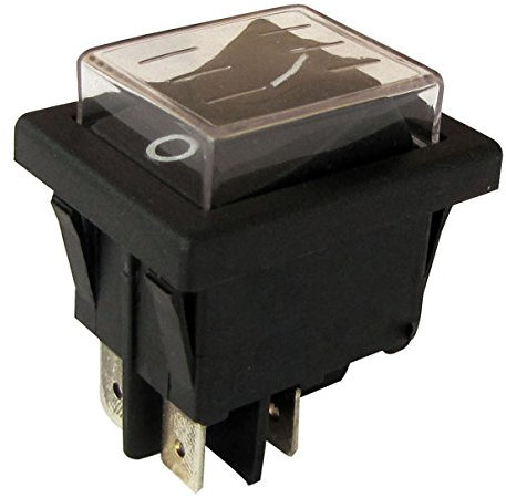 TIBELEC 551720 Interrupteur à bascule pour Utilisation extérieure Noir