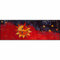 Rosina Wachtmeister Fußmatte waschbar Sole Remake 60x180 cm Wohn-Teppich Läufer Katzen Sonne bunt