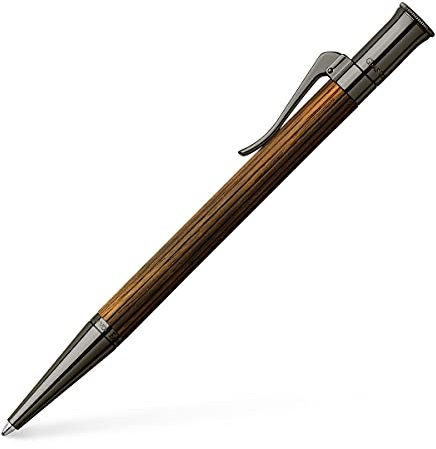 Graf von FABER-CASTELL 145536 - Drehkugelschreiber Classic, Macassar, Strichbreite B