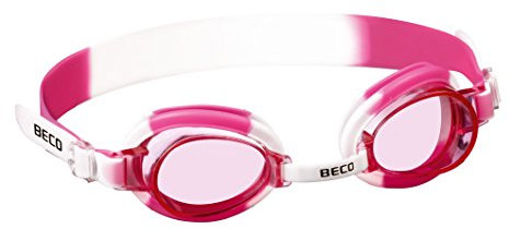 BECO Halifax Junior Kinder-Schwimmbrille, rosa Gläser, Rosa