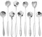Flower Spoon Coffee Teaspoon Set, ESRISE Stainless Steel Tea Spoon Dessert Spoon (Silver)